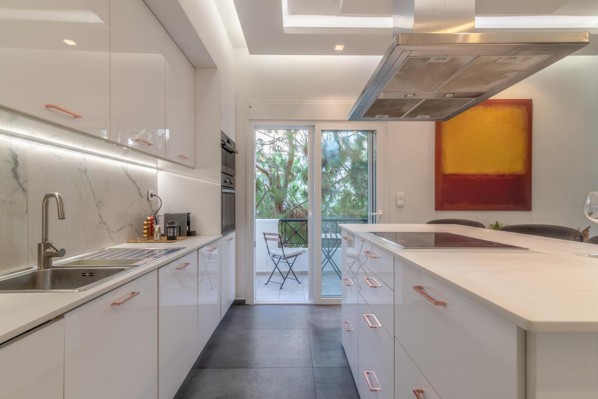 Misty Grey Apartment Near City Centre 伊拉克利翁 外观 照片
